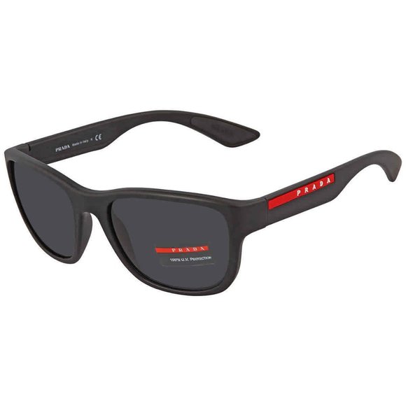 🔥 Prada Men's Square Grey Sunglasses - Picture 1 of 4